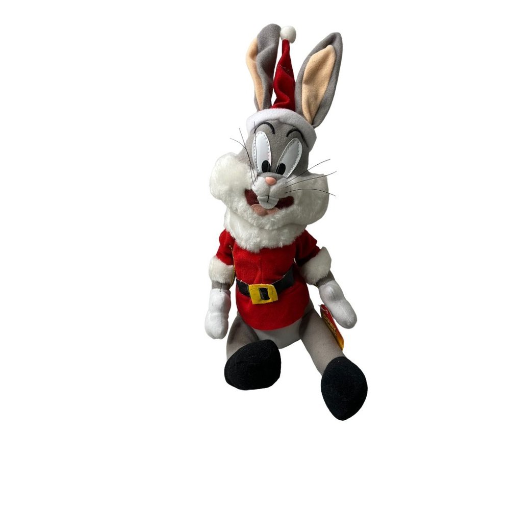 Looney Tunes Bugs Bunny as Santa Christmas Plush ACE Russell Stover Candy